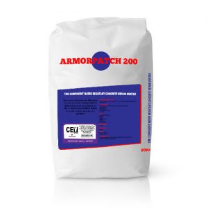 Armorpatch 200-20KG-bag - TWO COMPONENT WATER RESISTANT CONCRETE REPAIR MORTAR